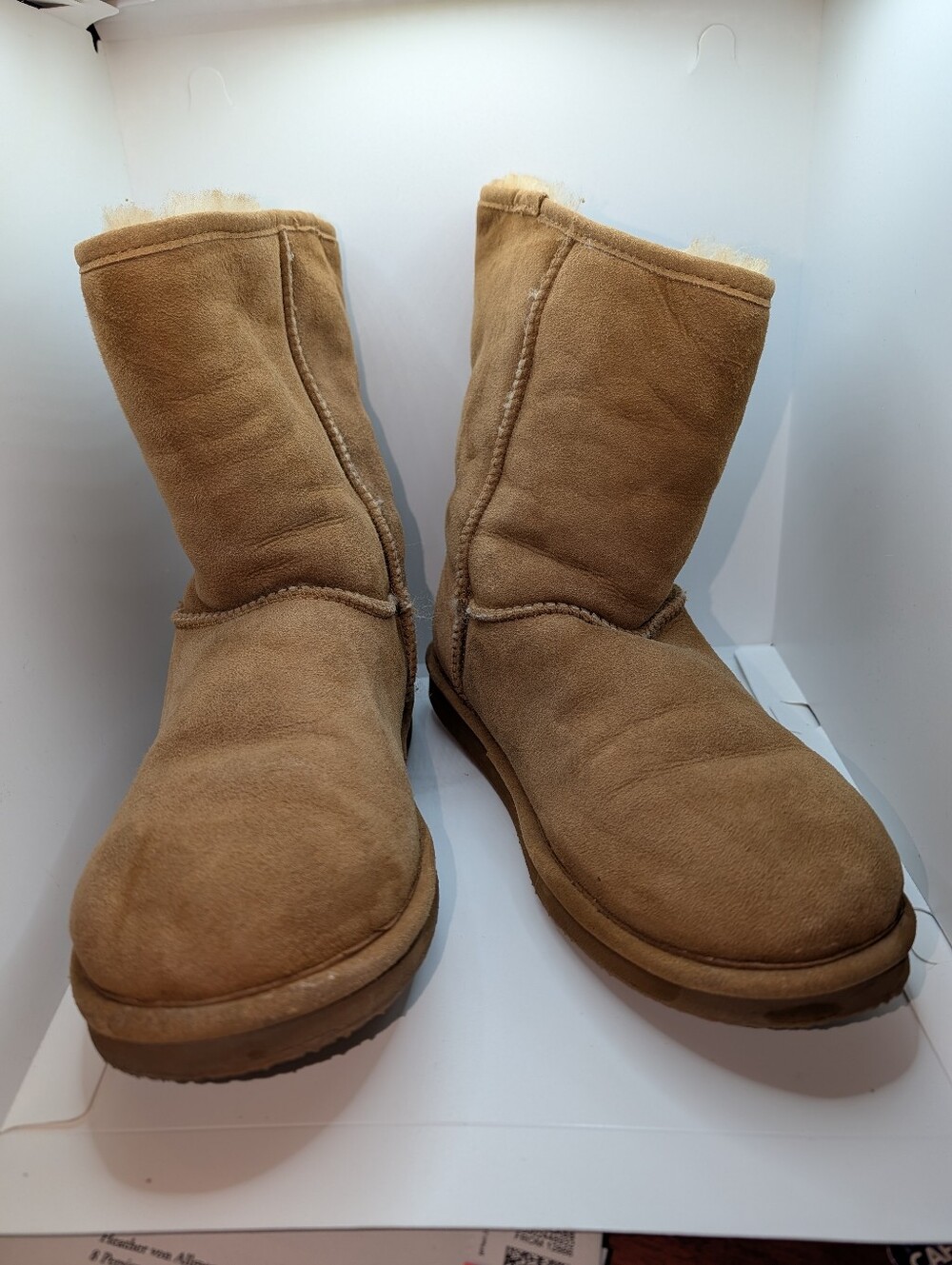 L.L. Bean Wicked Good Shearling Boots, Size 9